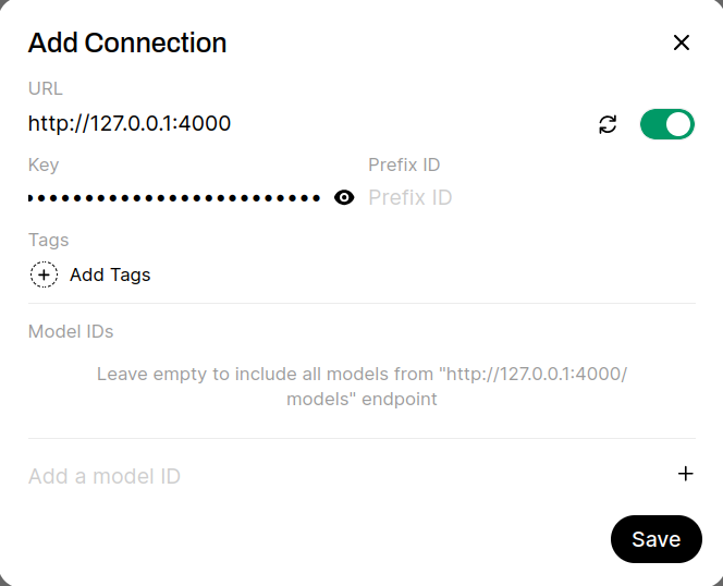 open-webui-add-connection screenshot